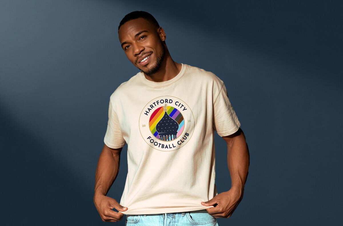 "Hartford Pride" Tee Natural Light Unisex