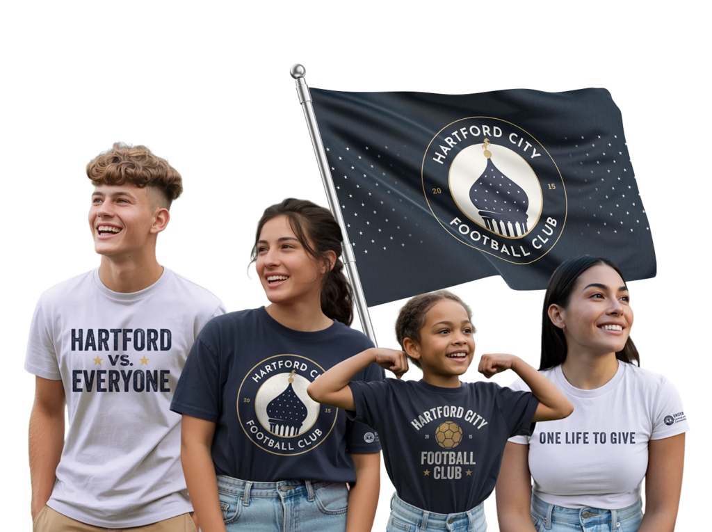 Hartford FC shop graphic