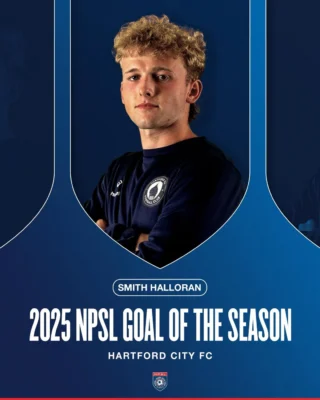 Instagram post from hartfordcity_fc. This post is in position 1.